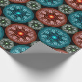 フリリーカラフル装飾 ラッピングペーパー (角)