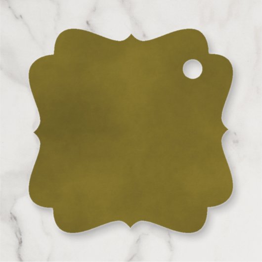 フリリーコーナー金ゴールド&ホワイト結婚ズサンキュー フェイバータグ (裏面)