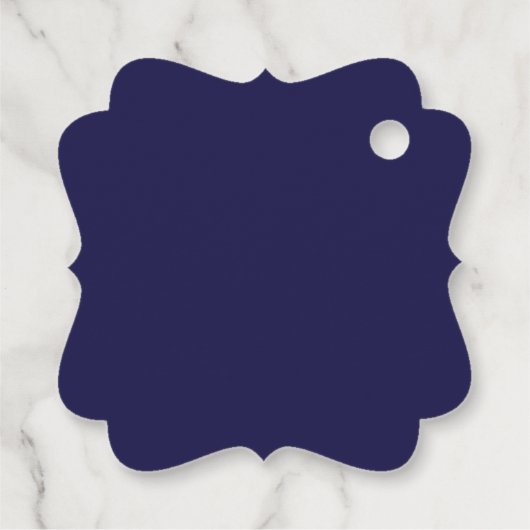 フリリーネイビーブルー&シルバーグレイ結婚ズありがとう フェイバータグ (裏面)