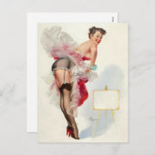 フリルがピン留めされる シーズンポストカード (正面/裏面)