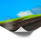 フリルの首を付けたトカゲ ポスター (コーナー)