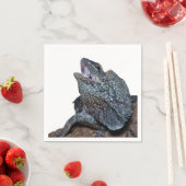 フリルネックトカゲ スタンダードカクテルナプキン (インサイチュ)