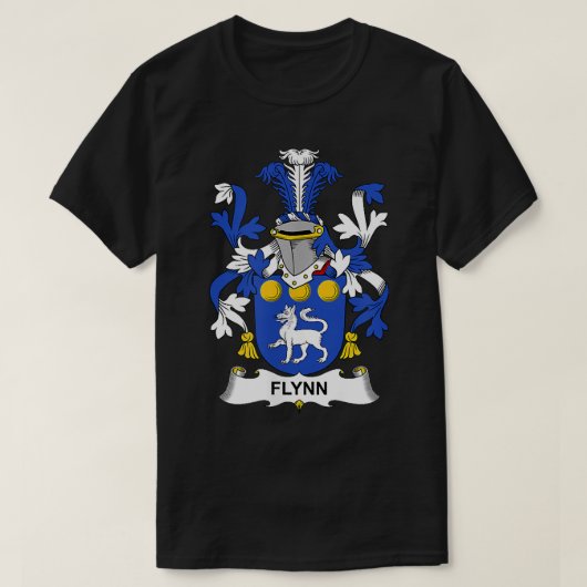 フリンコートオブアームズ家紋 Tシャツ (デザイン正面)