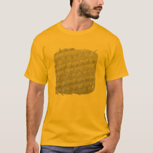 フリンジのボーダーデザインの効果 Tシャツ