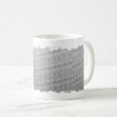 フリンジのボーダー覆い コーヒーマグカップ (正面右)