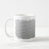 フリンジのボーダー覆い コーヒーマグカップ (左)