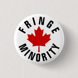 フリンジマイノリティカナダメープルリーフカナダデモ 缶バッジ