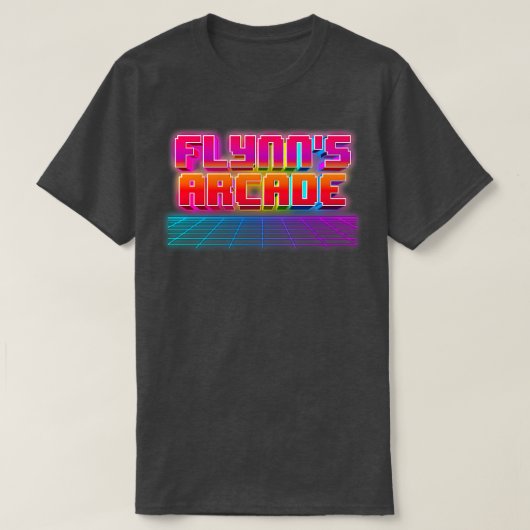 フリンズアーケード80sシンセスムービー tシャツ (デザイン正面)