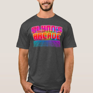 フリンズアーケード80sシンセスムービー tシャツ