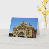 フリンダーズ通り駅 カード (黄色い花)