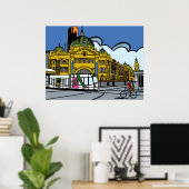 フリンダーズ通り駅 ポスター (ホームオフィス)