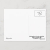 フリンダーズ通り駅 ポストカード (裏面)