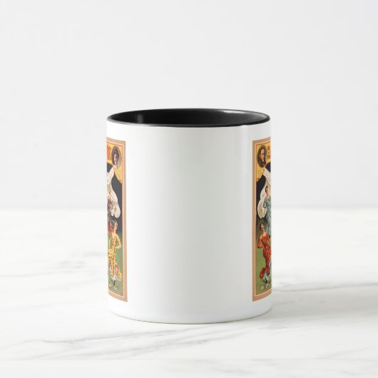 フリントの催眠スカートが演劇を踊る マグカップ (中央)