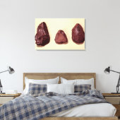 フリントの斧の頭 キャンバスプリント (インサイチュ (寝室))