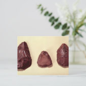 フリントの斧の頭 ポストカード (スタンド正面)