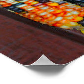 フリントカラフルまたはインディアンコーン ポスター (角)