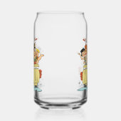 フリントストーンズファミリーロードトリップ ガラス缶 (左)