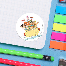 フリントストーンズファミリーロードトリップ ラウンドシール