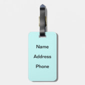 フリントストーンズファミリーロードトリップ ラゲッジタグ (裏面縦)