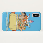 フリントストーンズファミリーロードトリップ Case-Mate iPhoneケース (裏面(横))