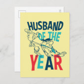 フリントストーンズ |ご主人 インビテーションポストカード (正面/裏面)