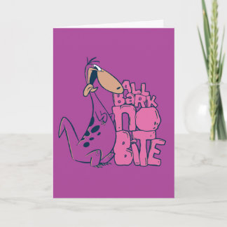 フリントストーンズ |ディノ – すべての樹皮に噛み付かない カード