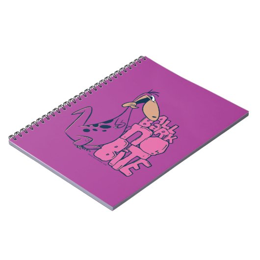 フリントストーンズ |ディノ – すべての樹皮に噛み付かない ノートブック (左側)