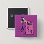 フリントストーンズ |ディノ – すべての樹皮に噛み付かない 缶バッジ (正面&裏面)