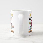 フリントストーンズ |ディーノクリーニングハウス ジャンボコーヒーマグカップ (裏面)