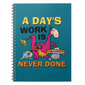 フリントストーンズ |ディーノクリーニングハウス ノートブック (正面)