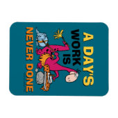 フリントストーンズ |ディーノクリーニングハウス マグネット (横)