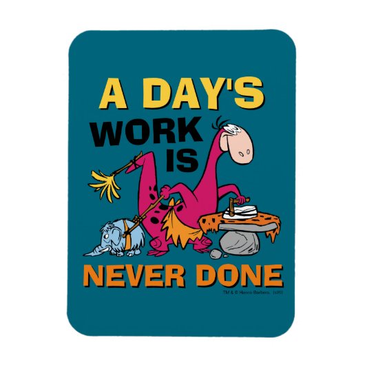 フリントストーンズ |ディーノクリーニングハウス マグネット (縦)