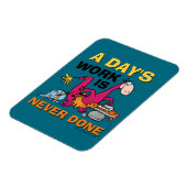 フリントストーンズ |ディーノクリーニングハウス マグネット (左側)