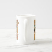 フリントストーンズ |フリントストーンズ&ルーブル漫画 ボーンチャイナマグカップ (裏面)