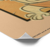 フリントストーンズ |フリントストーンズ&ルーブル漫画 ポスター (角)