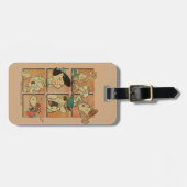 フリントストーンズ |フリントストーンズ&ルーブル漫画 ラゲッジタグ (正面横)