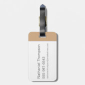 フリントストーンズ |フリントストーンズ&ルーブル漫画 ラゲッジタグ (裏面縦)