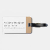 フリントストーンズ |フリントストーンズ&ルーブル漫画 ラゲッジタグ (裏面横)