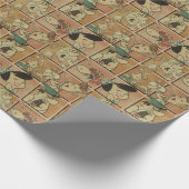 フリントストーンズ |フリントストーンズ&ルーブル漫画 ラッピングペーパー (角)