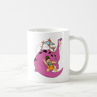 フリントストーンズ |フレッドの尻尾のスライド コーヒーマグカップ
