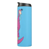 フリントストーンズ |フレッドの尻尾のスライド タンブラー (回転右)