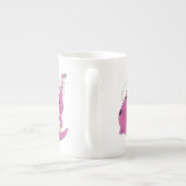 フリントストーンズ |フレッドの尻尾のスライド ボーンチャイナマグカップ (裏面)