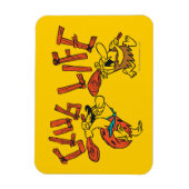 フリントストーンズ |フレッド&バーニー – Club Life マグネット (縦)