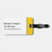 フリントストーンズ |フレッド&バーニー – Club Life ラゲッジタグ (裏面横)