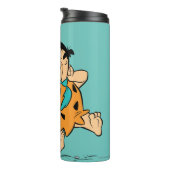 フリントストーンズ |フレッド&ペブルフリントストーン タンブラー (回転右)