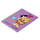 フリントストーンズ |ベティキスをする・バーニー ノートブック (左側)