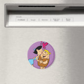 フリントストーンズ |ベティキスをする・バーニー マグネット (インサイチュ (食洗機))