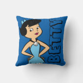 フリントストーンズ |ベティ・ラブル クッション (裏面)