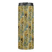 フリントストーンズ |レトロ漫画キャラクターパネル タンブラー (裏面)