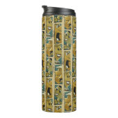 フリントストーンズ |レトロ漫画キャラクターパネル タンブラー (回転右)